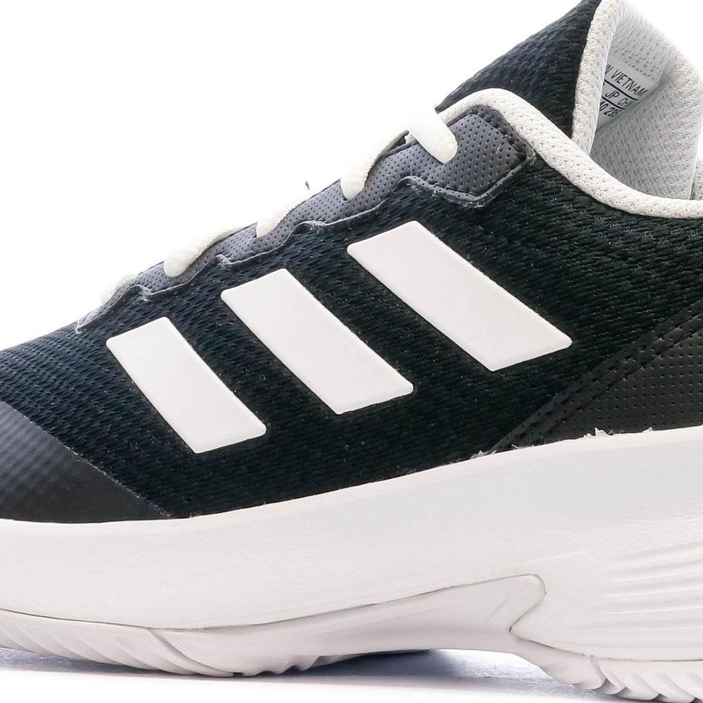 Baskets Noires Femme Adidas Gamecourt 2 vue 7