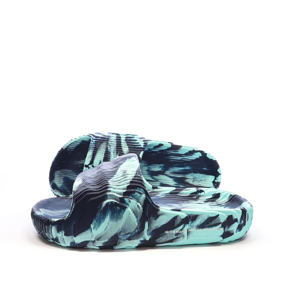Claquettes Marine/Turquoise Femme Adidas Adilette 22 pas cher