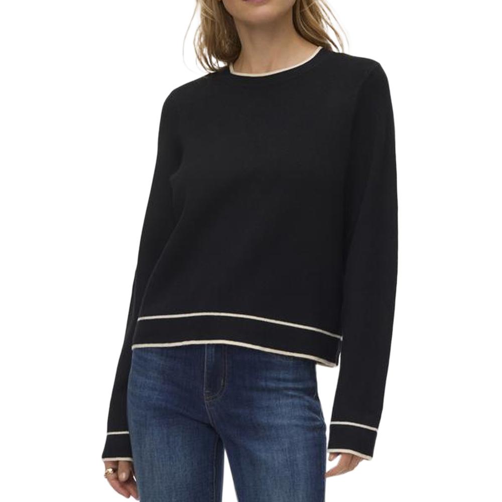 Pull Noir Femme Vero Moda Gold pas cher