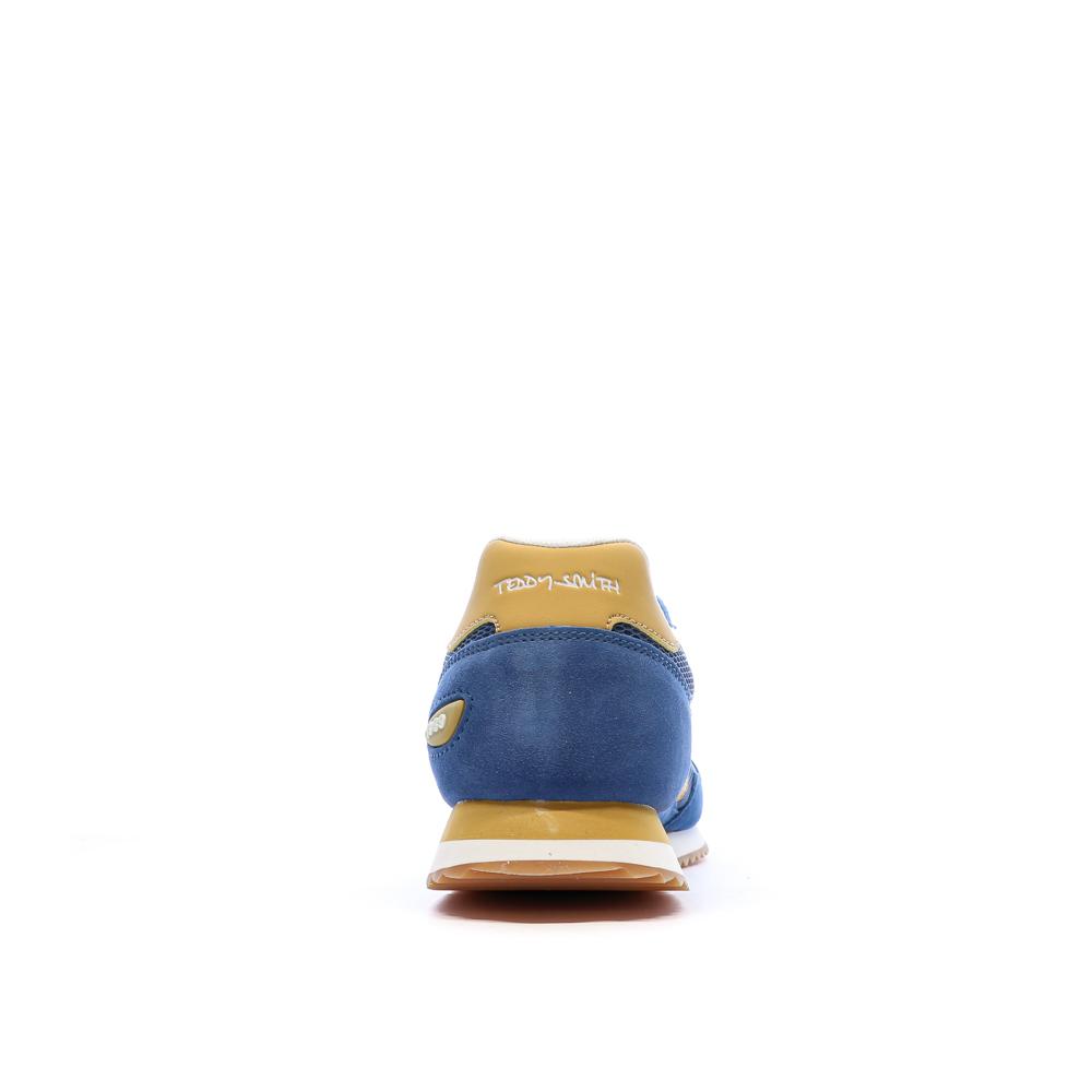Baskets Bleu/Jaune Homme Teddy Smith 120501 vue 3