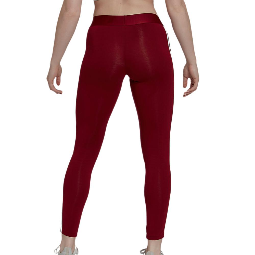 Legging Bordeaux Femme Adidas 3 Leg vue 2