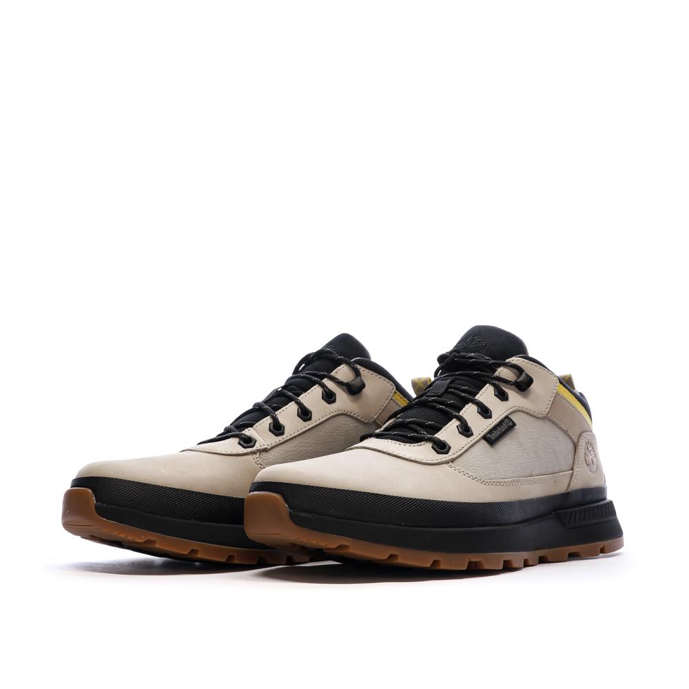 Zapatillas deportivas beige para hombre Timberland Field Trekker Low Lace ver 6