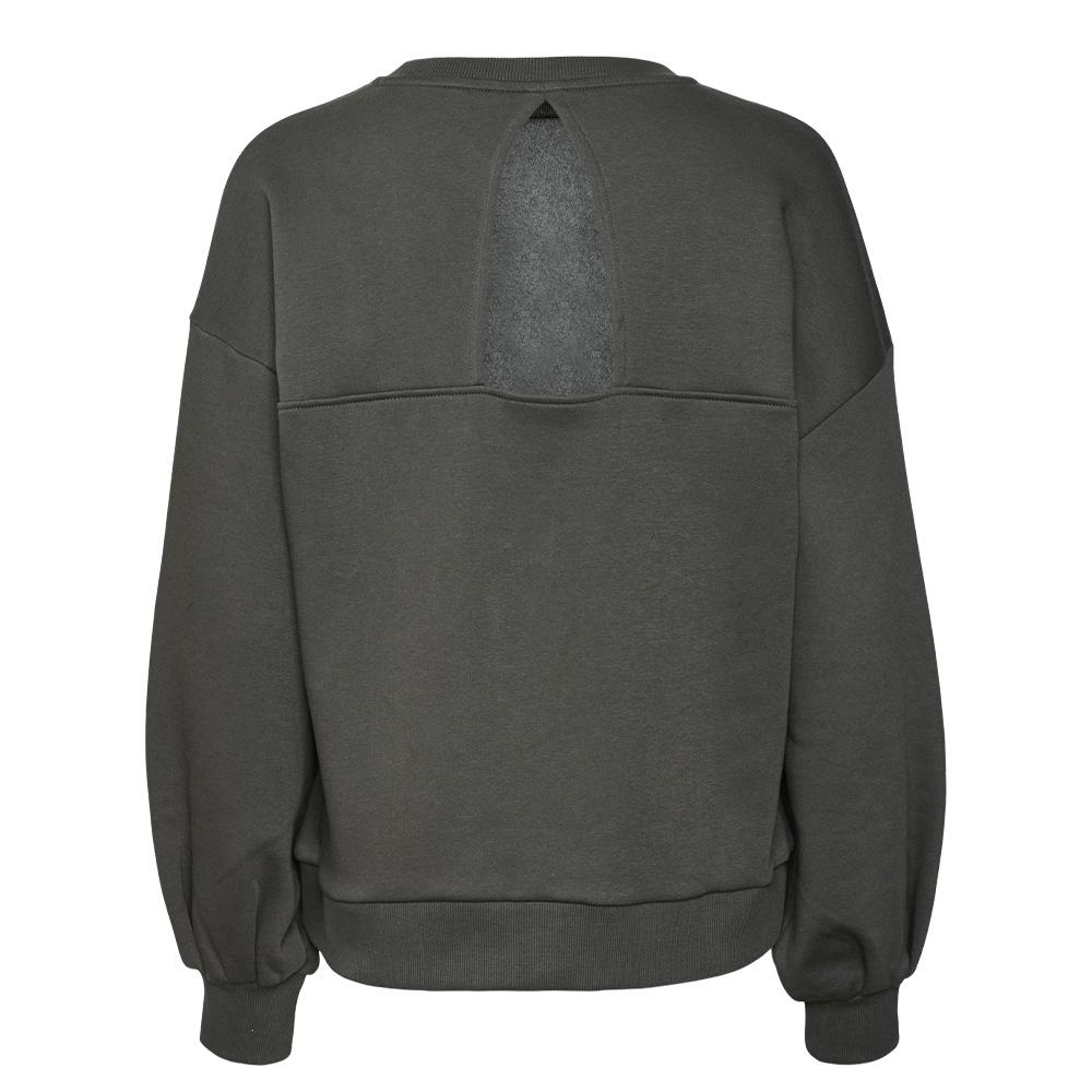 Sweat Gris Femme Vero Moda Vocca vue 2