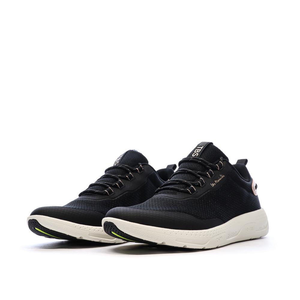 Schwarze Sneakers Frau TBS JAZZEVO Ansicht 6