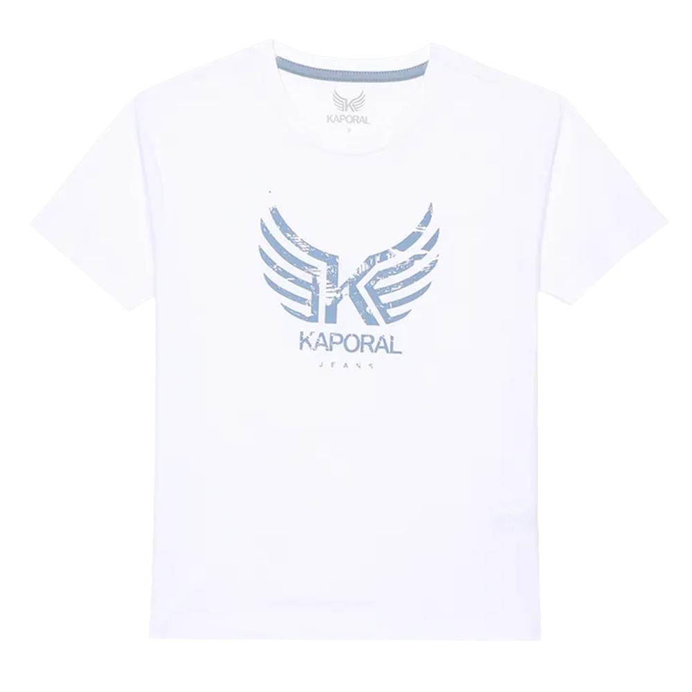 T-shirt Blanc Garçon Kaporal OLLIEE pas cher