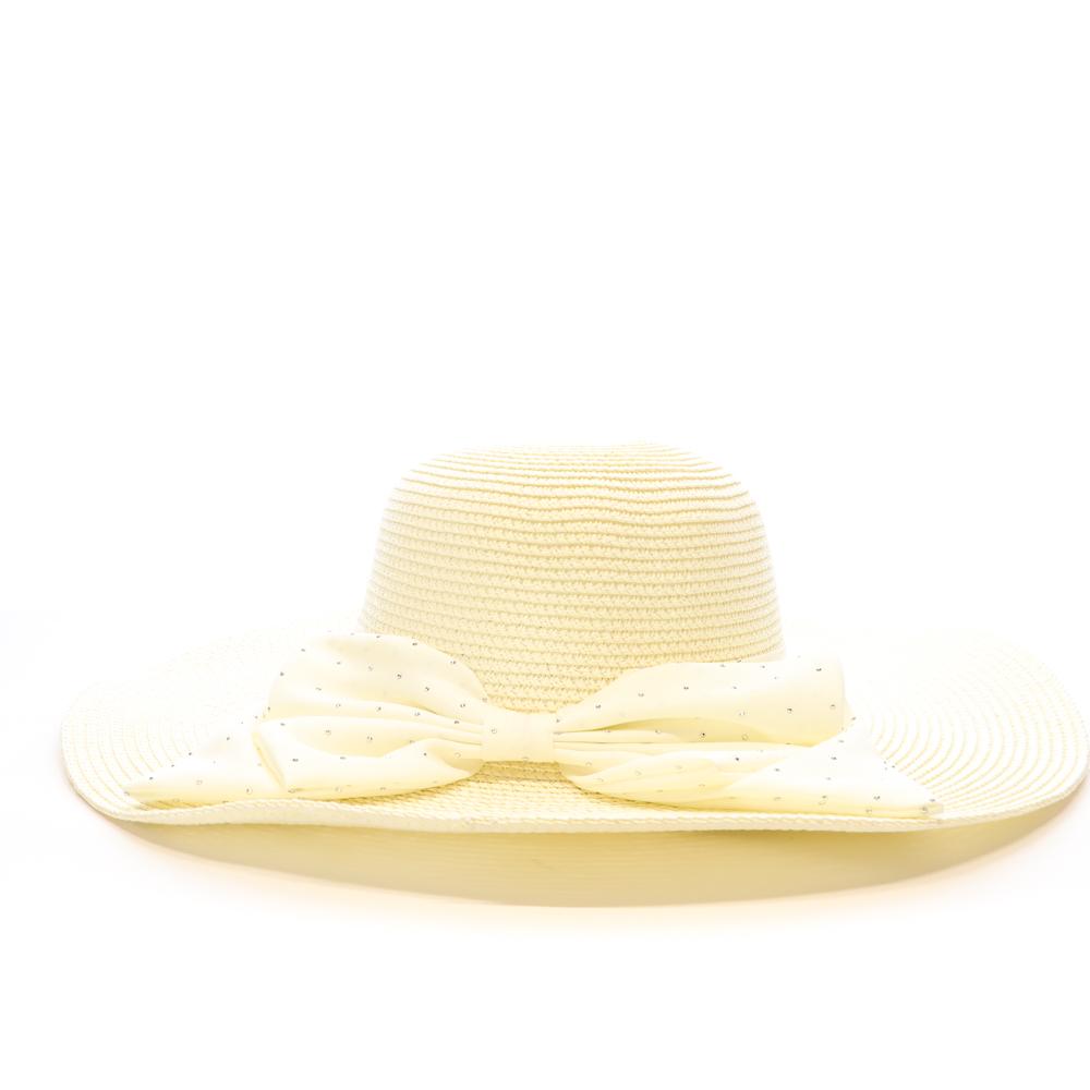 Chapeaux Blanc Femme Via Lorenzo Capeline Ivoire vue 3