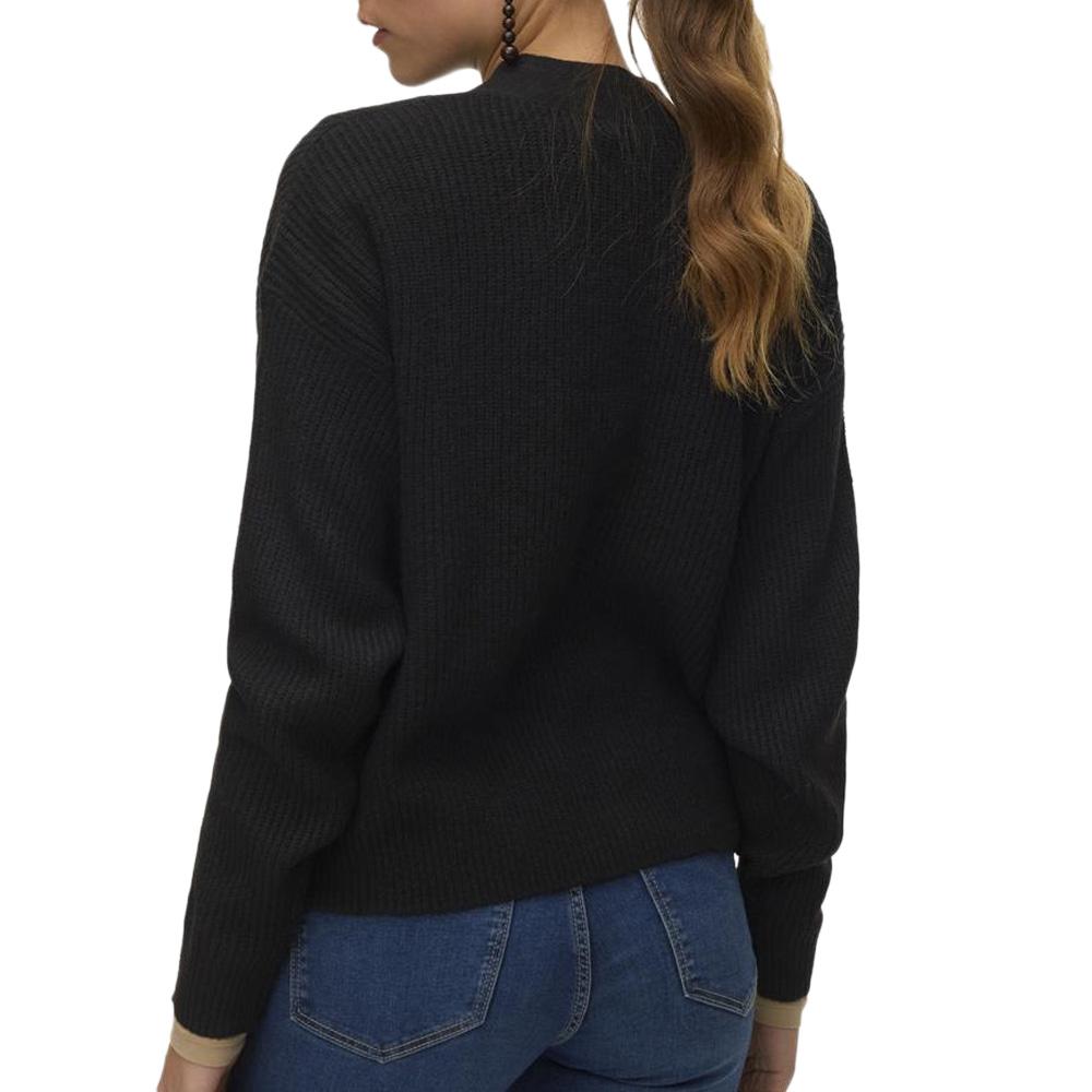 Pull Noir Femme Vero Moda Vmaries Cardigan vue 2