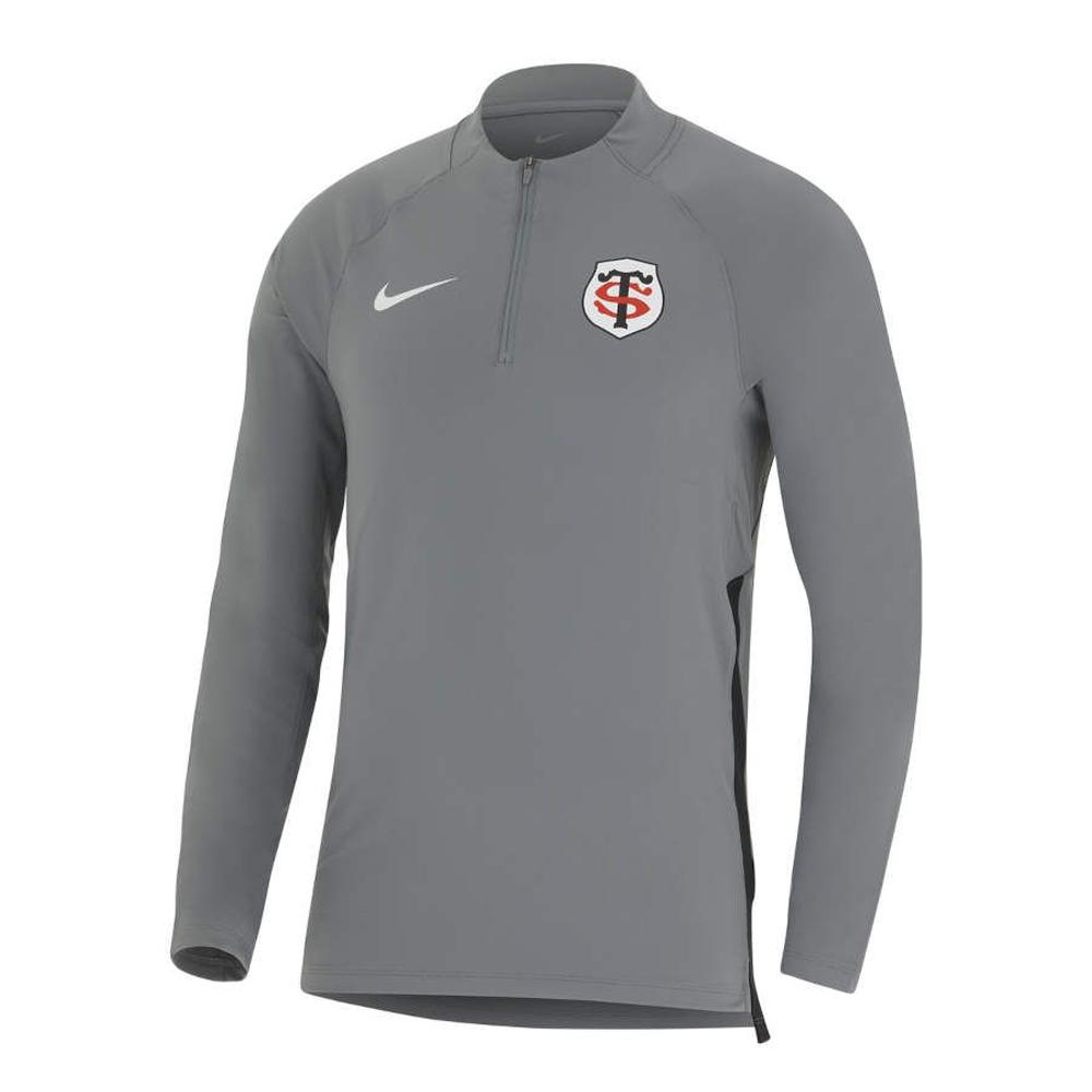 Stade Toulousain Sweat Training Gris Homme Nike 24/25 pas cher