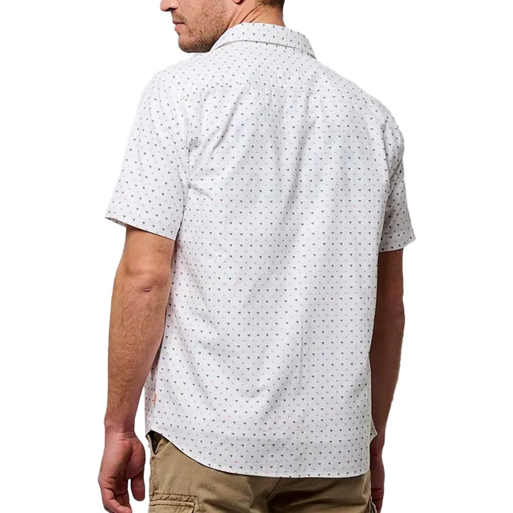 Chemisette Blanche/Orange Homme Kaporal BOBS vue 2