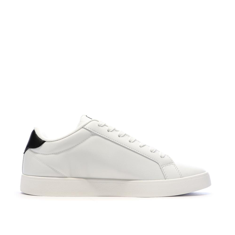 Baskets Blanches/Noires Homme Calvin Klein Jeans 3 Cupsole vue 2