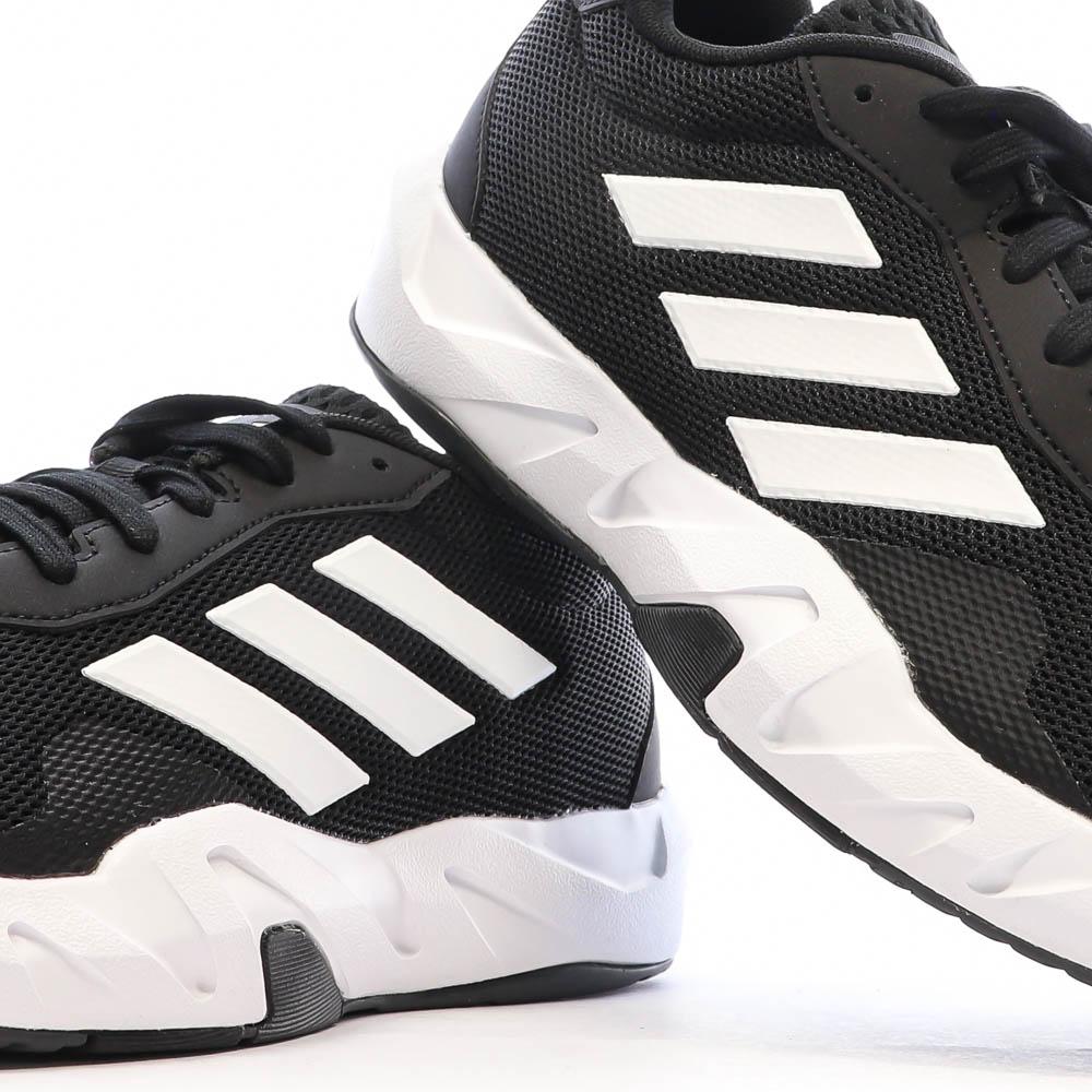 Chaussures de Sport Noir/Blanc Femme Adidas Amplimove Trainer vue 7