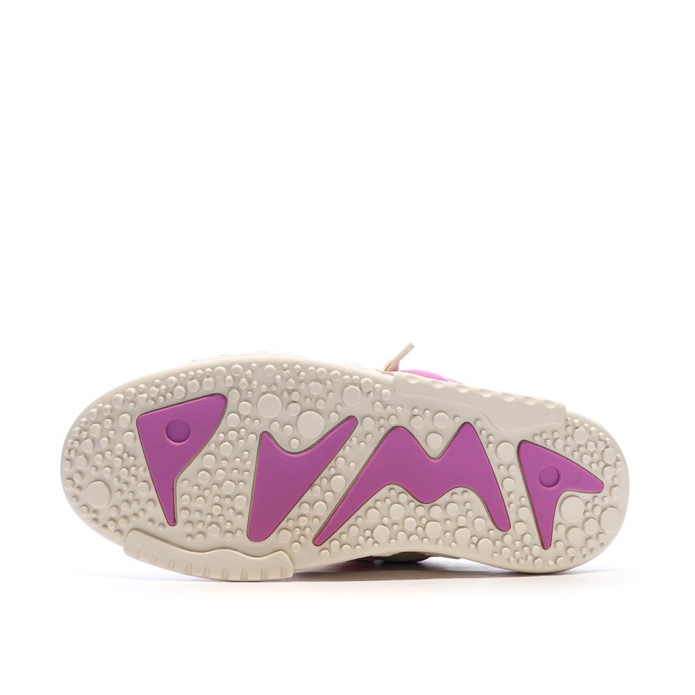 Baskets Beige Femme Puma La Francé Bright vue 5