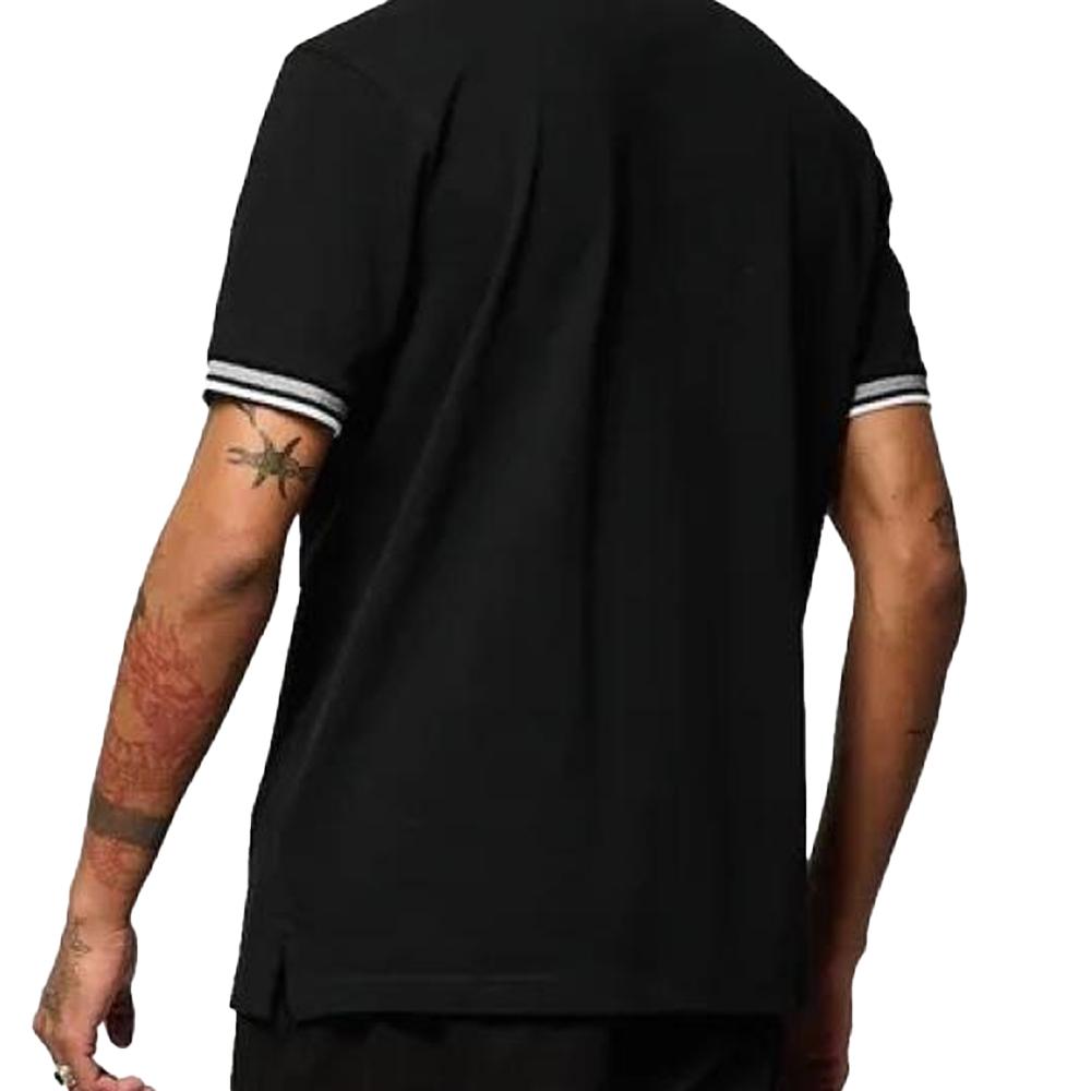Polo Noir Homme Kaporal JAROD vue 2
