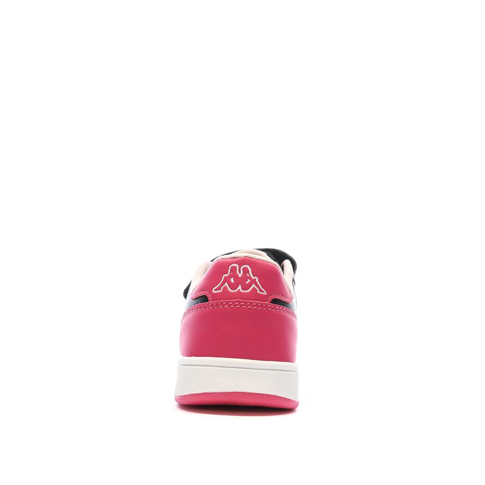 Baskets Noires/Roses Fille Kappa Malone vue 3
