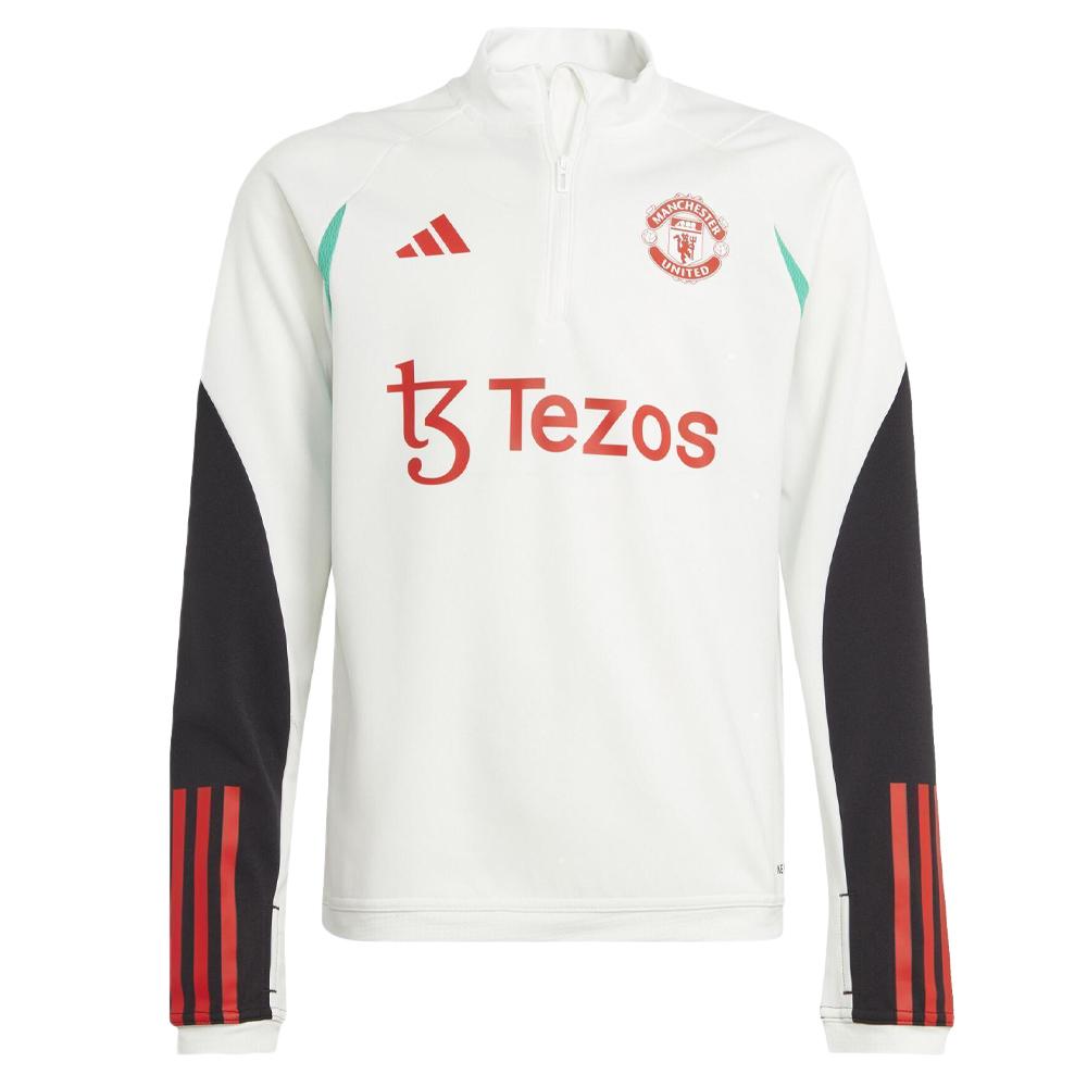 Manchester United Sweat Training Blanc Adidas Tiro 23 pas cher