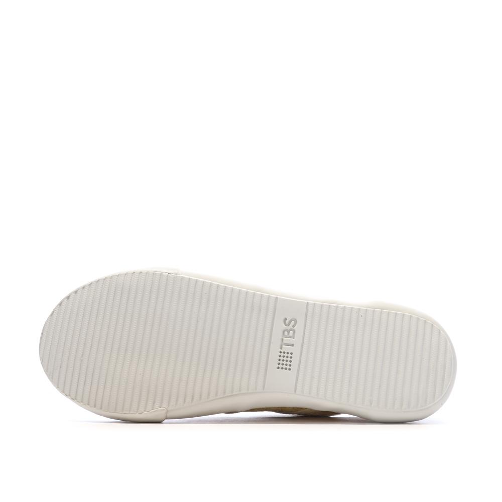 Women’s Beige/White Canvas Shoes TBS OPIACE Photo of the Espace des Marques %store% store - view of %key%