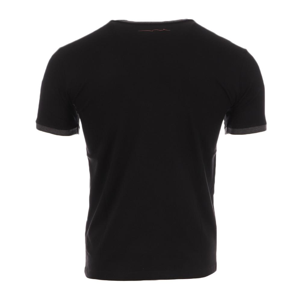 T-shirt Noir Homme Teddy Smith MC vue 2