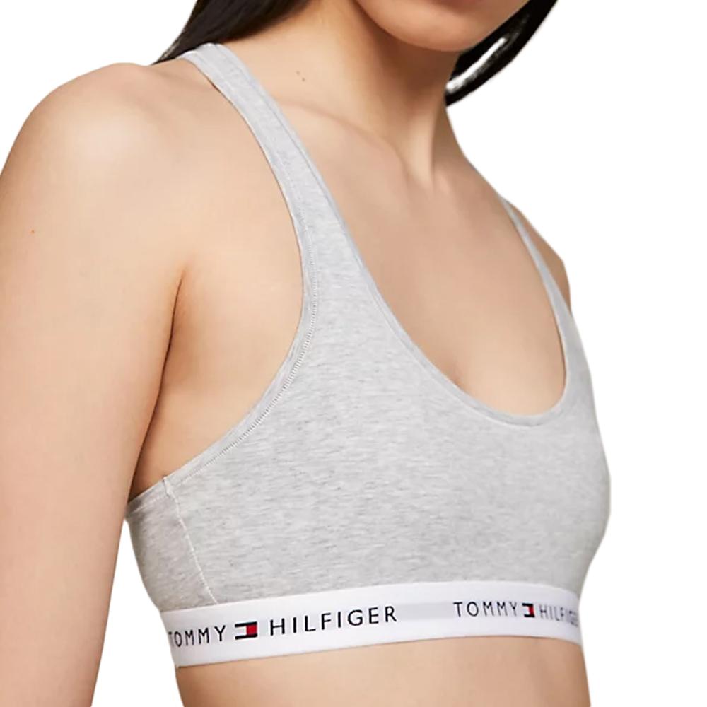 Brassière Gris FemmeTommy Hilfiger Sport pas cher
