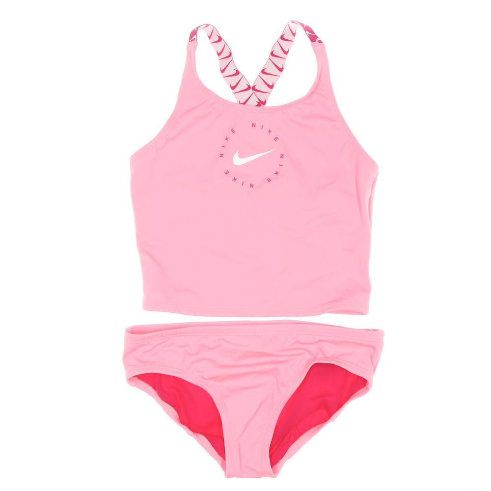 Maillot de bain 2 pieces Rose Fille Nike NESSB716 pas cher