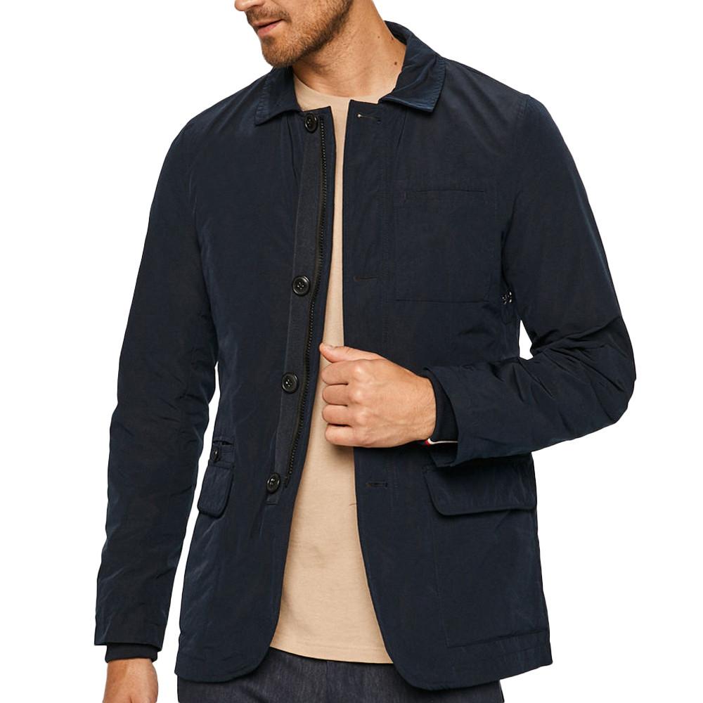 Veste Marine Homme Tommy Hilfiger Memory Nylon pas cher