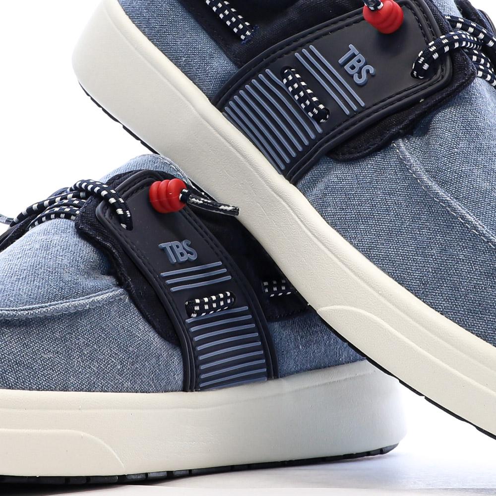 Men’s Blue TBS Chambray Boat Shoes Photo of the Espace des Marques %store% store - view of %key%