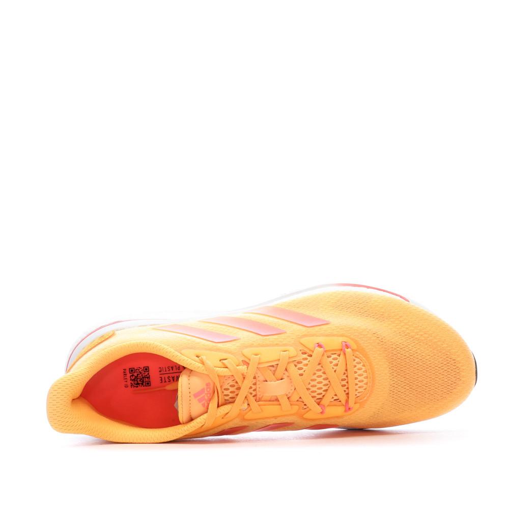 Chaussures de Running Orange Homme Adidas Supernova vue 4