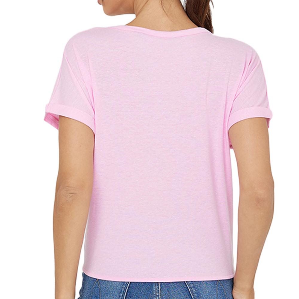T-Shirt Rose Femme Vero Moda Marijune vue 2
