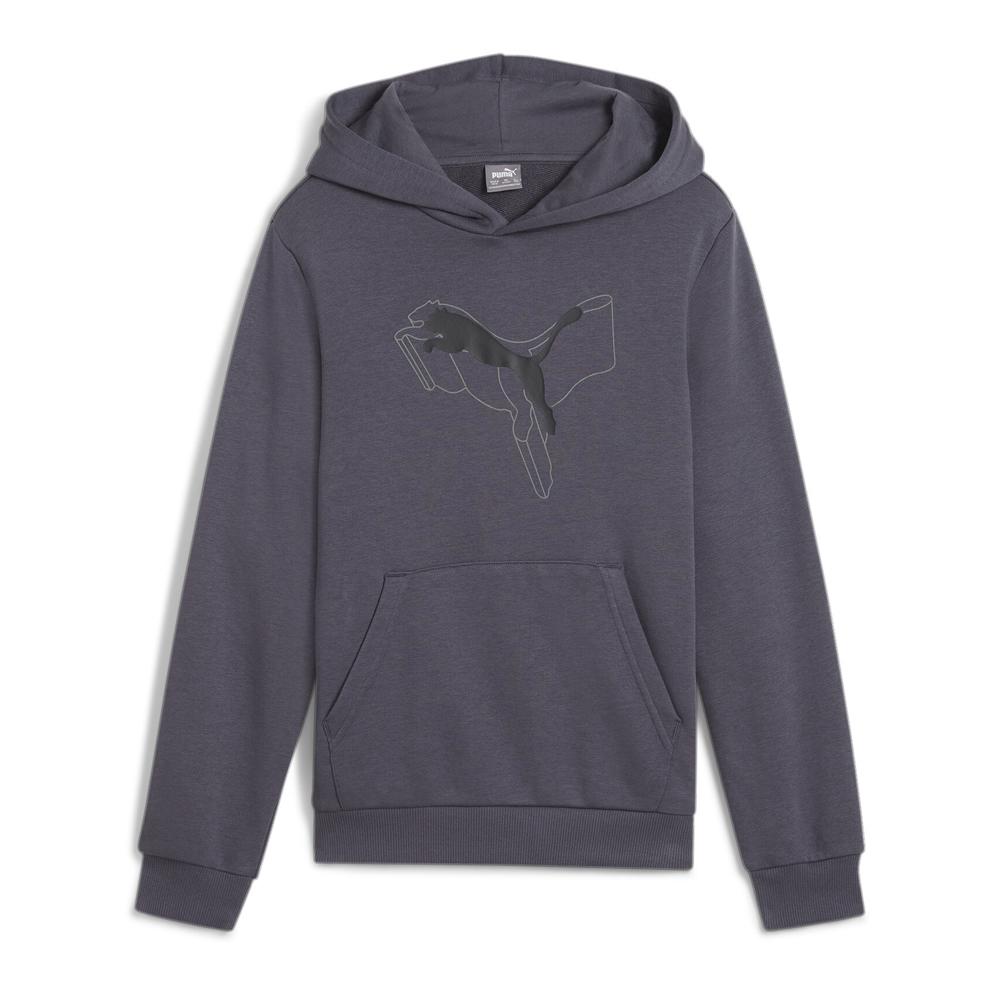 Sweat Gris Garçon Puma Cat Ho pas cher