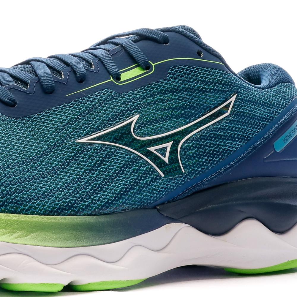 Chaussures de Running Marine Homme Mizuno Wave Skyrise vue 7