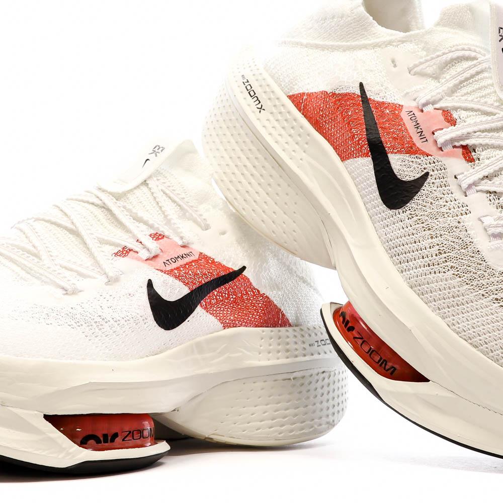 Chaussures de running Blanches/Rouges Homme Nike Alphfly vue 7