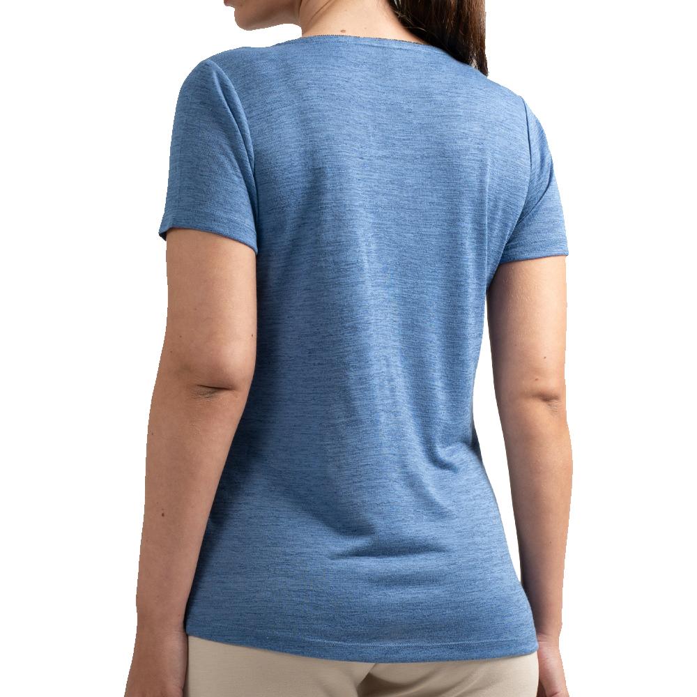 T-shirt Bleu Femme Sun Valley PORTAL vue 2