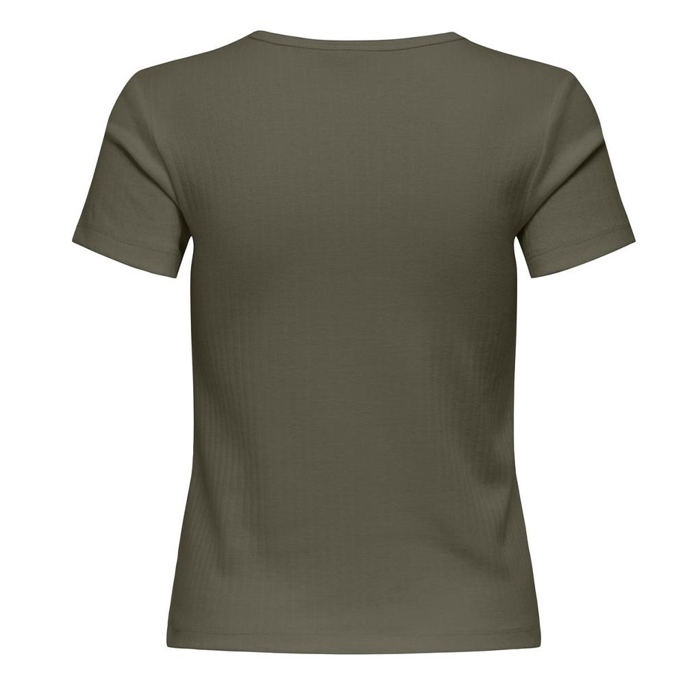 T-shirt Kaki Femme JDY Vaya vue 2