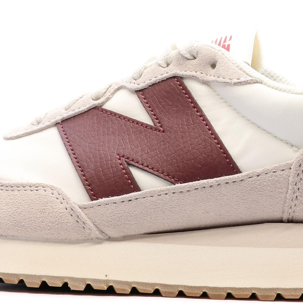 MS237 Baskets Beige/Bordeaux Homme New Balance vue 7