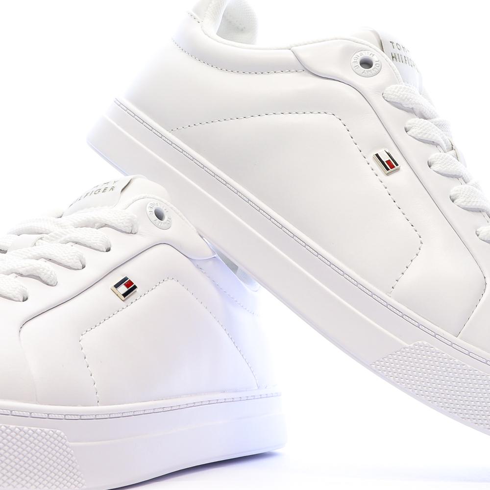 Baskets Blanches Femme Tommy Hilfiger Icon Court vue 7