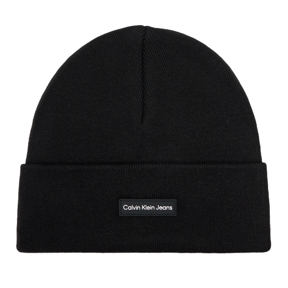 Bonnet Noir Homme Calvin Klein Jeans Travertine pas cher