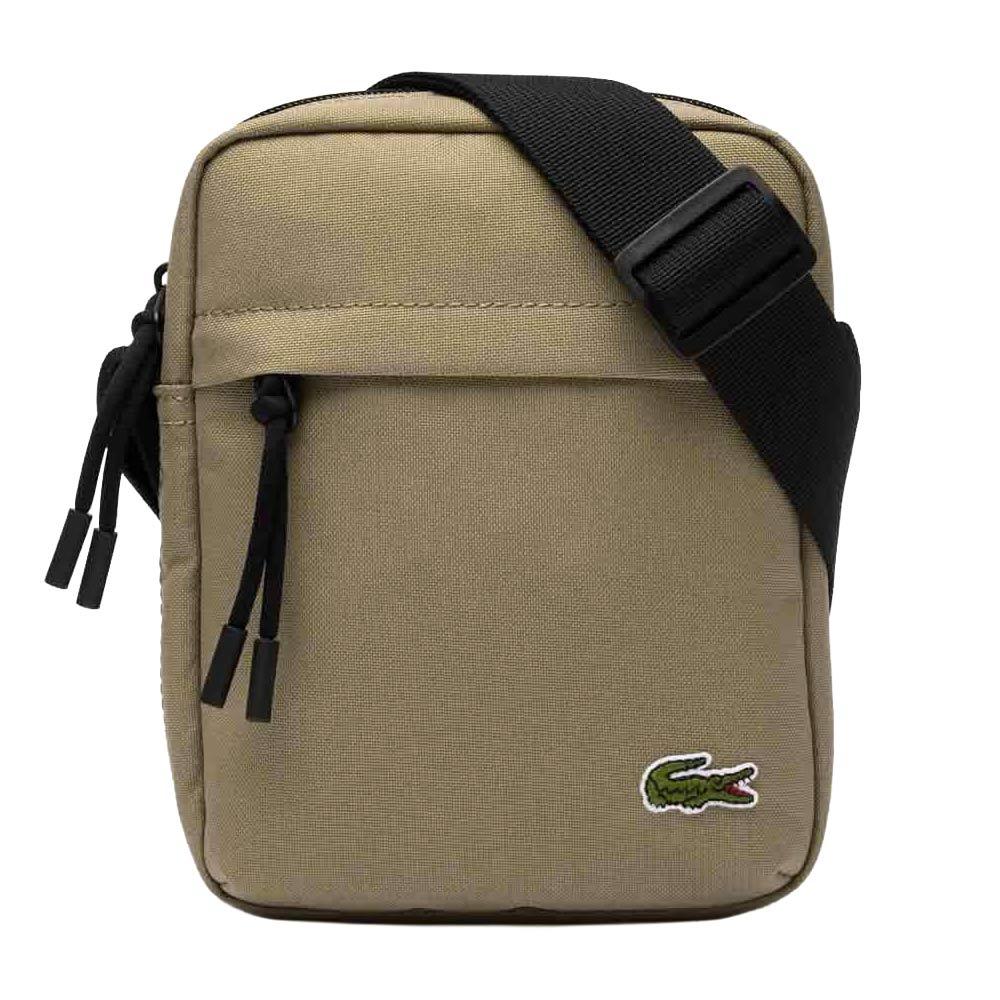 Bolsa de viaje Lacoste Taupe para hombre barato
