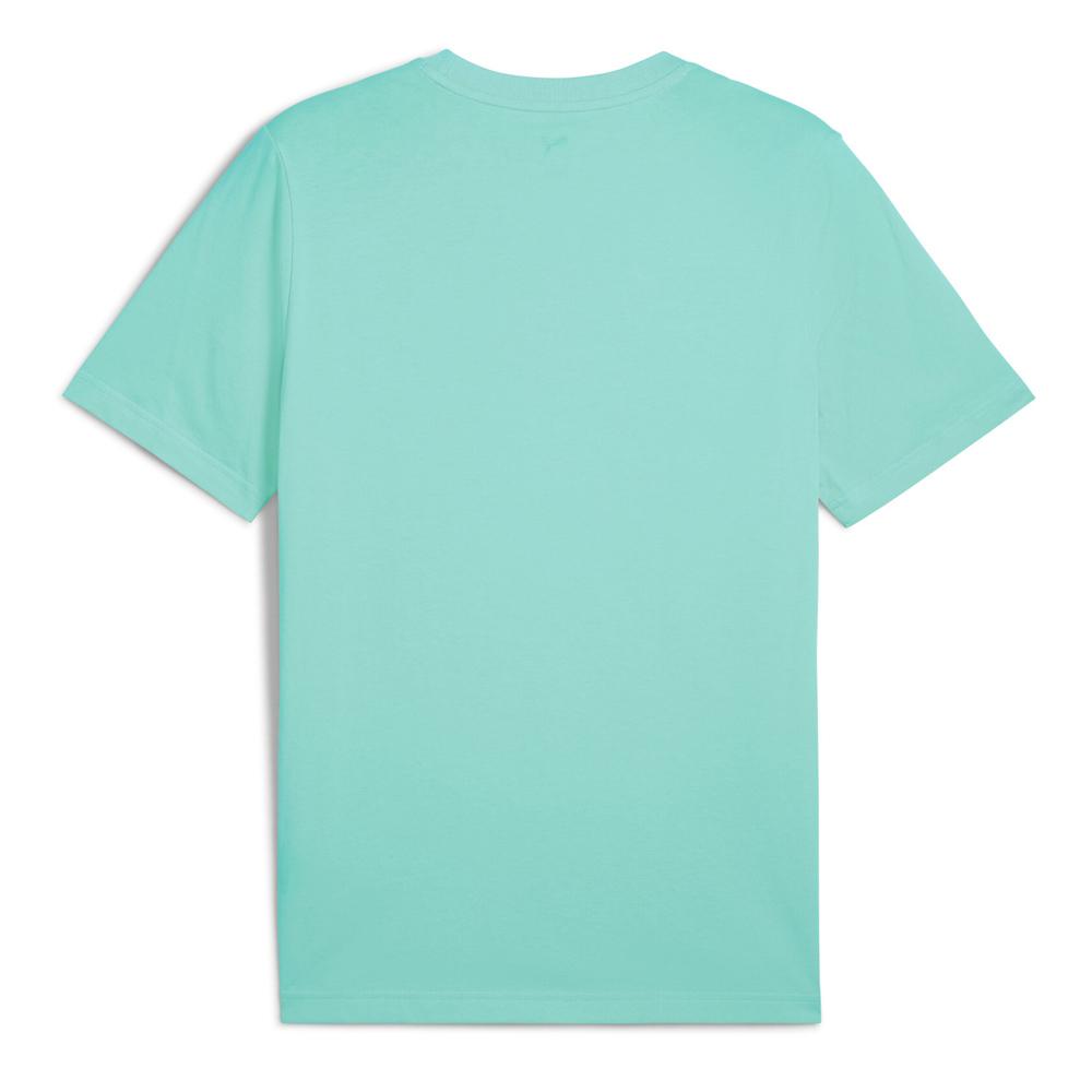 Turquoise T-Shirt Man Puma Color Photo of the Espace des Marques %store% store - view of %key%