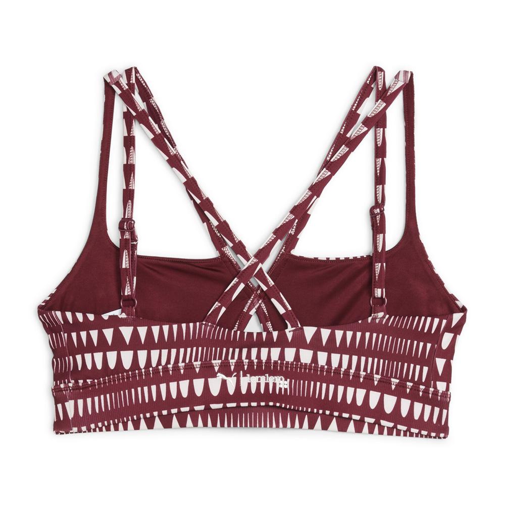 Brassière Bordeaux Femme Puma Lemlem Impact vue 2