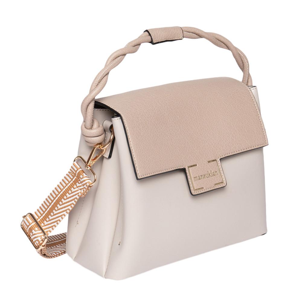 Sac Bandoulière Beige Femme Manoukian Mona vue 3