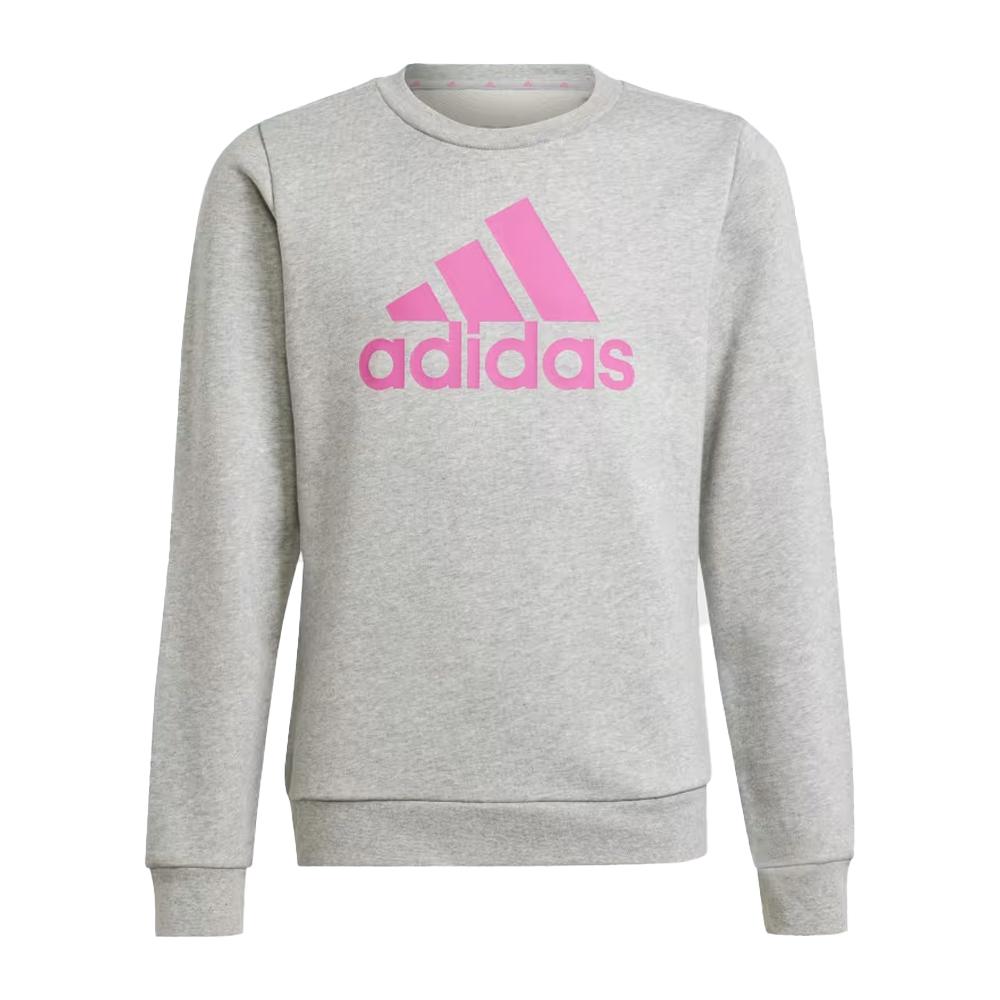 Sweat Gris Fille Adidas IC6118 pas cher