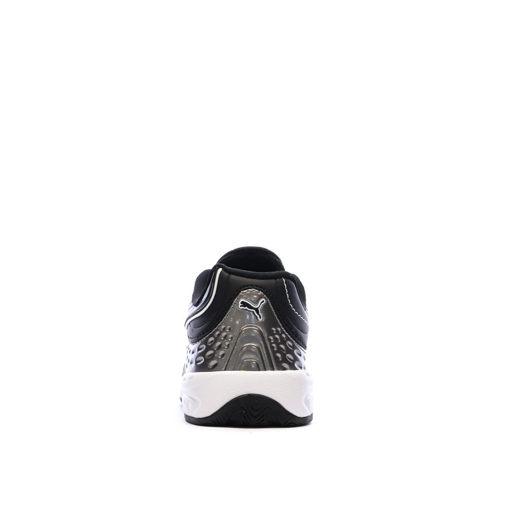 Baskets Argent/Noir Fille Puma Goalgetter vue 3