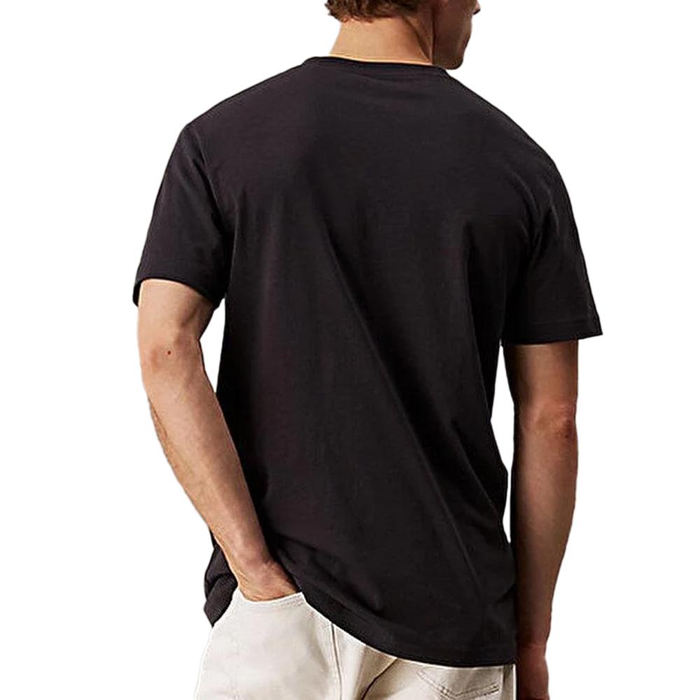 T-Shirt Noir Homme Calvin Klein Jeans Calvin Klein Label Phantom vue 2