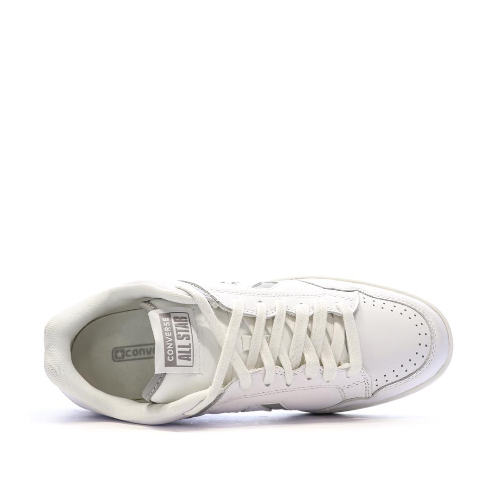 Baskets Blanc/Gris Homme Converse Weapon vue 4