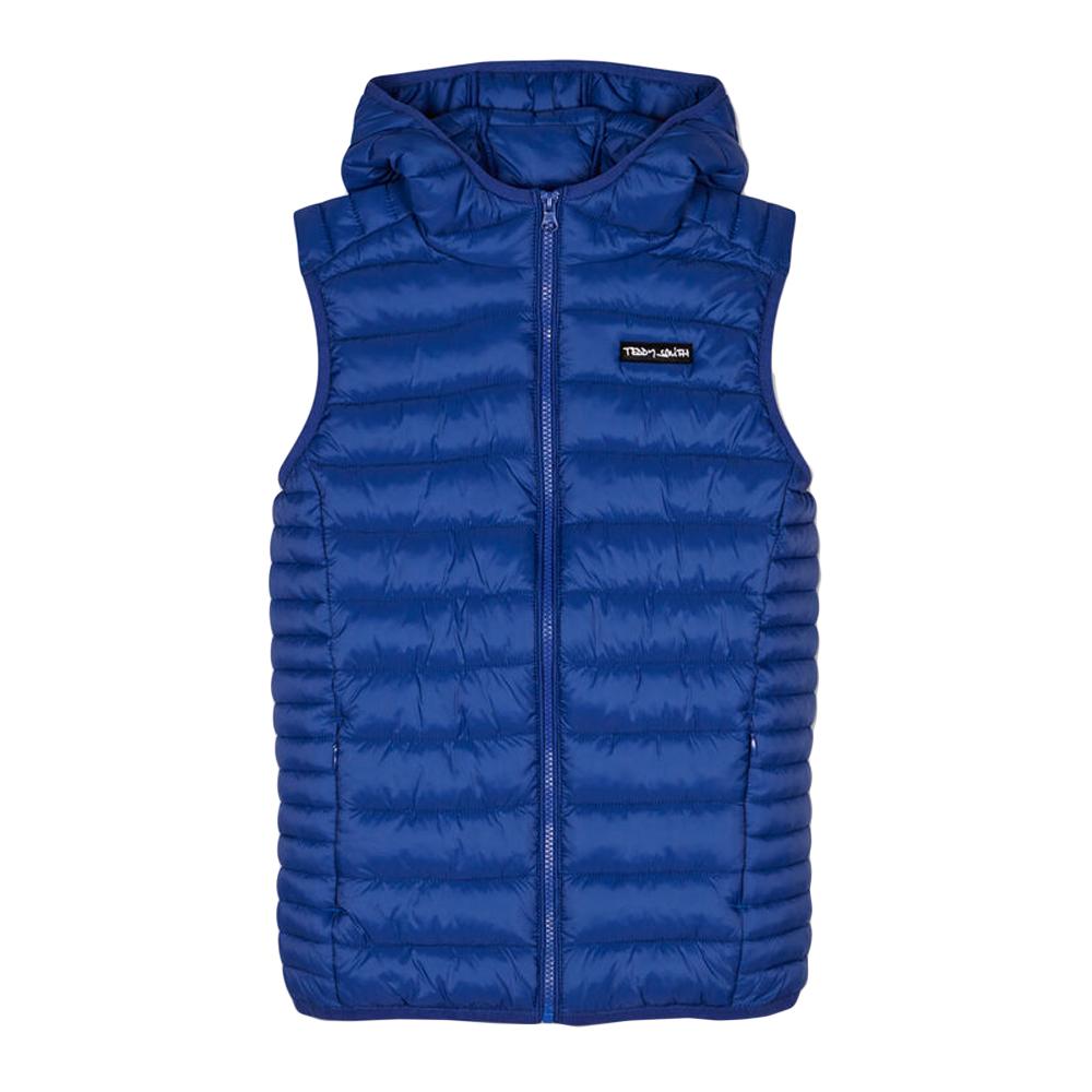 Doudoune Bleu Garçon Teddy Smith Terry pas cher