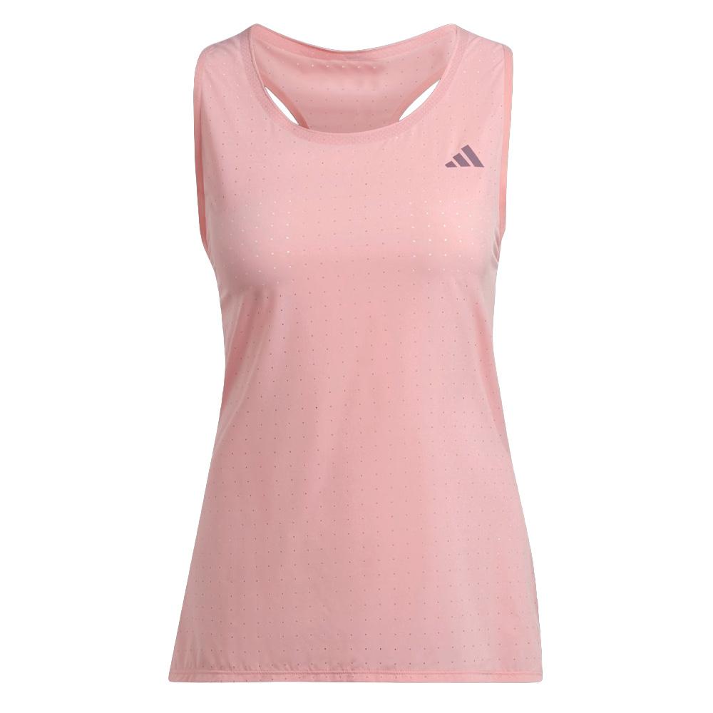 Women's Pink Tank Adidas Adizero Tank affordable