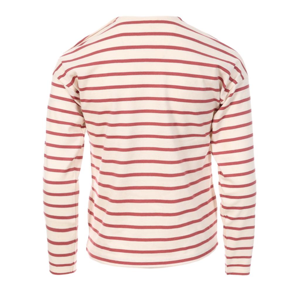 T-Shirt Manches Longues Blanches/Roses Fille Elle est ou la mer Tuner vue 2