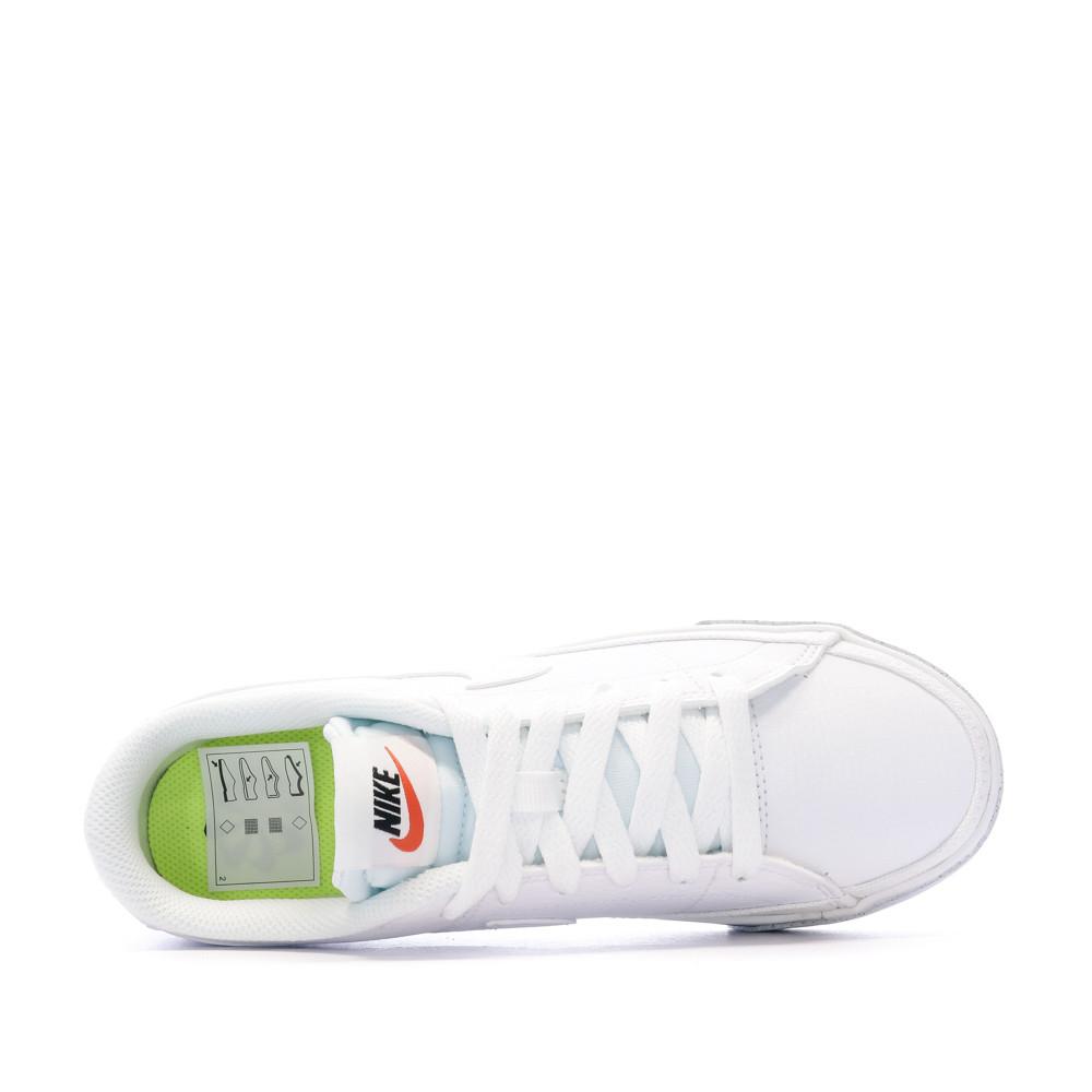 Baskets Blanches Femme Nike Court Legacy vue 4