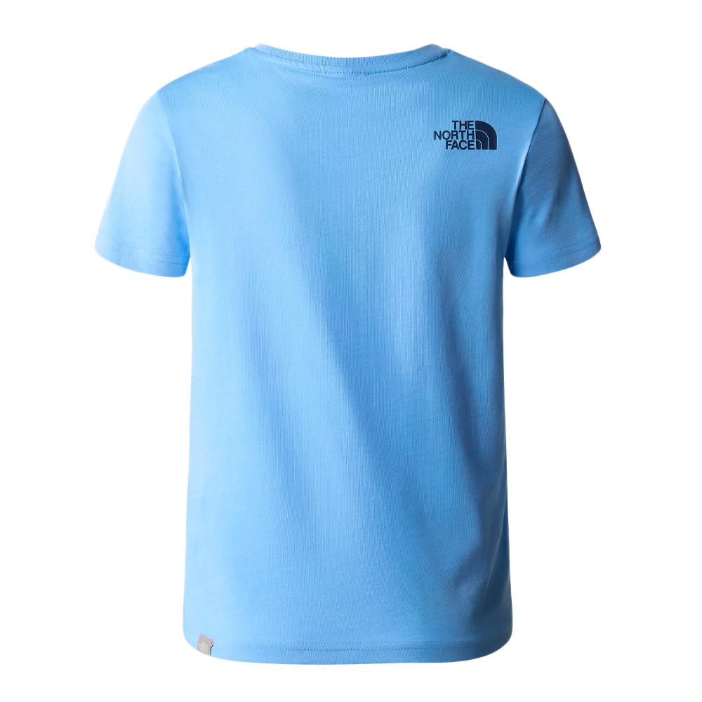 T-shirt Bleu/Vert Fille The North Face Teen Festival Daisy vue 2