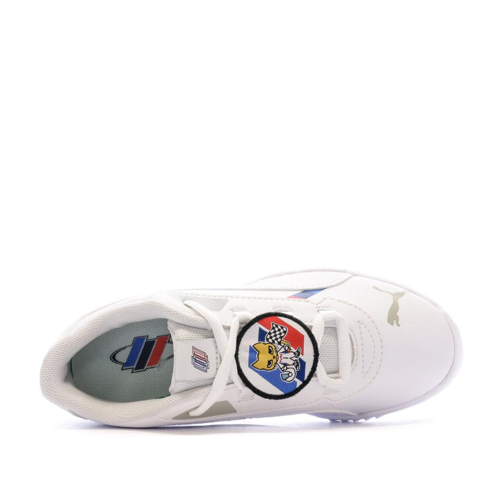 Baskets Blanche Garçon Puma Bmw Mms vue 4