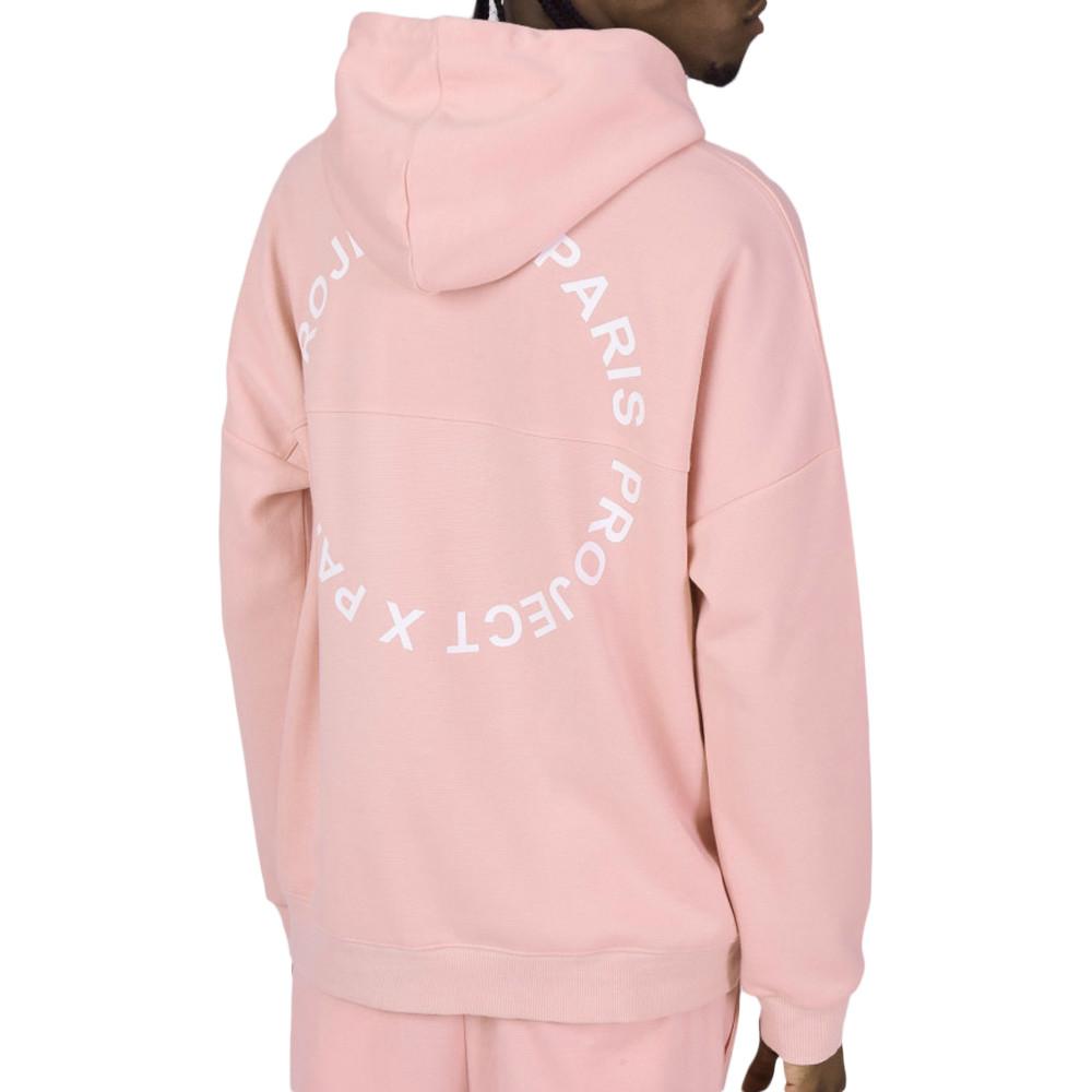 Sweat à Capuche Rose Homme Project X Paris Ample vue 2